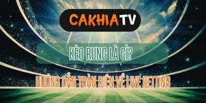 Giải thích chi tiết kèo rung trong cá độ bóng đá trực tiếp